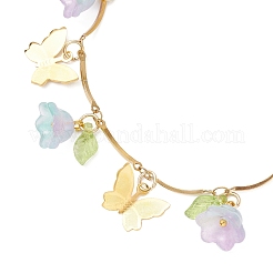 Браслеты с подвесками из нержавеющей стали 304 BJEW-JB12458