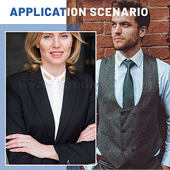 1 пара брошей из сплава в форме крыльев&nbsp;JEWB-CA0001-81