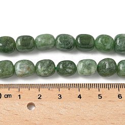 Окрашенные природные малайзии нефрита бисер нитей&nbsp;G-P528-I09-01