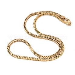 Ионное покрытие (ip) 304 нержавеющая сталь змея цепи ожерелья&nbsp;NJEW-Q337-03B-G