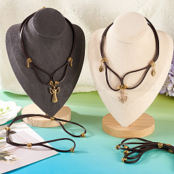 3шт. шнур из коровьей кожи&nbsp;AJEW-TA0002-77B