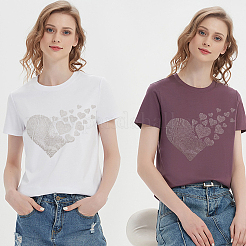 Сердце стекло исправление горный хрусталь FIND-WH0420-126A