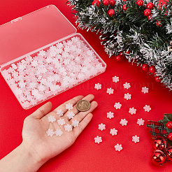 200 шт. Прозрачные акриловые бусины OACR-HY0001-14