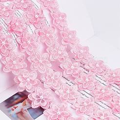 5 ярд органзы кружево вышивка аксессуары для костюма&nbsp;DIY-GF0005-18E