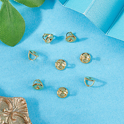 8 шт. 925 гайки для ушей из стерлингового серебра STER-BBC0008-37