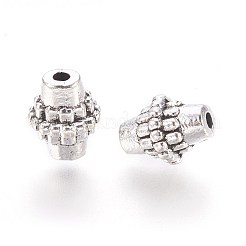 Сплавочные овальные бусины тибетского стиля  LF1056Y-NF