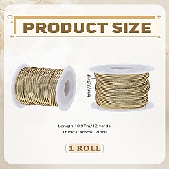 12 ярд плоского эластичного шнура/ленты EC-LP0001-04B