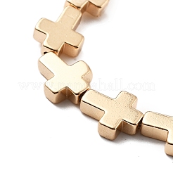 Синтетических немагнитных гематит бисер нитей G-M095-D01-03KCG