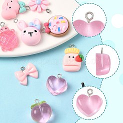 10шт. 10 набора подвесок из смолы&nbsp;RESI-FS0002-23