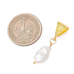 Подвески из натурального барочного жемчуга кеши&nbsp;PALLOY-JF05019