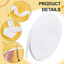 40м поликоттоновая лента с узором «елочка» OCOR-WH0003-076A-02