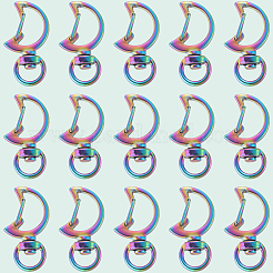 20 шт. застежка-карабин из сплава KEYC-SC0001-66