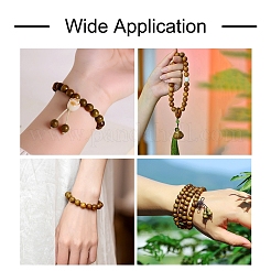 Натуральные бусины сандалового дерева WOOD-F008-02-D