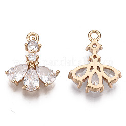 Латунные микро проложить кубического циркония подвески&nbsp;LS-X-KK-R111-004-B01