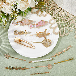 Заколки крокодил из сплава MRMJ-SP0001-04