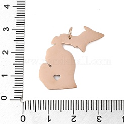 Ионное покрытие (ip) подвески из нержавеющей стали 304 STAS-T038-84RG