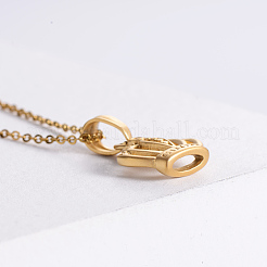 Ожерелья из нержавеющей стали в винтажном стиле с подвеской в виде короны SF4689