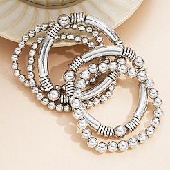 5шт ccb браслеты из бисера эластичные PW-WG818D2-02