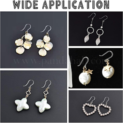 80 шт. экологически чистые пластиковые крючки для сережек STAS-UN0054-49