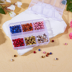 175 шт. 5-цветные бусины из натуральных пресноводных ракушек&nbsp;SHEL-PJ0001-01