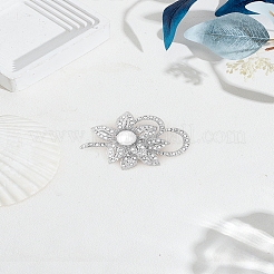 1 шт. броши из цинкового сплава со стразами&nbsp;JEWB-LP0006-05P