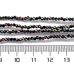 Стеклянные бусины с гальваническим покрытием &nbsp;EGLA-H107-01A-HP01