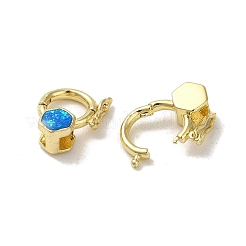 Стойки покрытие латунь Twister застежками KK-P268-03A-G