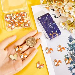 30 шт. эмалевые подвески из сплава на День благодарения&nbsp;ENAM-SC0005-82