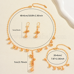 Винтажные латунные круглые браслеты с кисточками&nbsp;TN8845