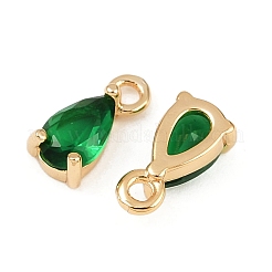 Латунные микро проложить кубического циркония подвески&nbsp;KK-K374-07G