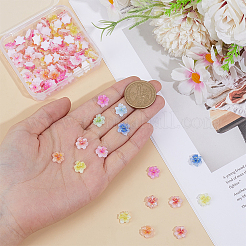 100 шт. кабошоны из смолы сакуры&nbsp;MRMJ-ME0001-07