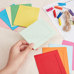 2 комплект вертикальных прямоугольных рамок для картин&nbsp;HJEW-GF0001-27