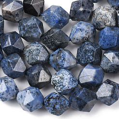 Натуральные дюмортьеритовые кварцевые бусы G-F523-17-10mm-01