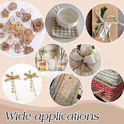 60м 6 стиля джутовая лента с кисточками&nbsp;OCOR-PH0006-16