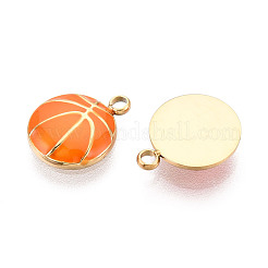 Подвески из нержавеющей стали 304 с эмалью&nbsp;STAS-T068-24