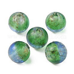 Бусины ручной работы бусины золотого песка&nbsp;LAMP-WH0001-10D