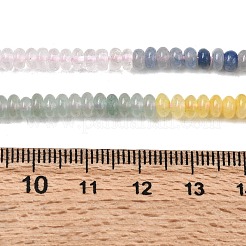 Нити бусин из натурального розового кварца G-H333-01