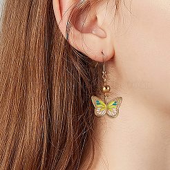 8шт 4 цвета латунные подвески с эмалью&nbsp;KK-SZ0004-08