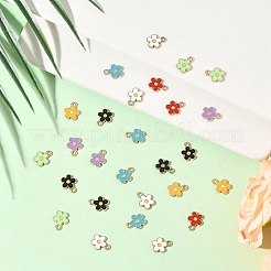 35шт 7 цвета сплава эмаль подвески&nbsp;ENAM-YW0006-67