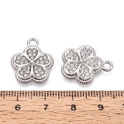 Подвески из сплава и хрусталя со стразами&nbsp;PALLOY-T095-03P