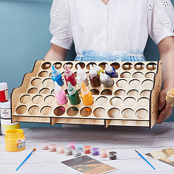 Мдф пигмент органайзер держатель подъемные стеллажи для показа&nbsp;AJEW-WH0606-86A