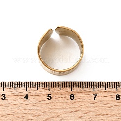 Открытые кольца манжеты из нержавеющей стали 304&nbsp;RJEW-F199-02B-G