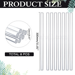 Акриловые стержни твердые&nbsp;FIND-WH0148-712B