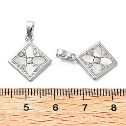 Латунные микро проложить кубического циркония подвески&nbsp;KK-L222-016P