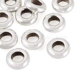 10 шт. 925 бусины-разделители из стерлингового серебра STER-TA0001-43