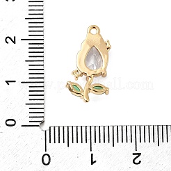 Латунные микро проложить кубического циркония подвески&nbsp;KK-F916-42G