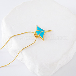 3 шт. ожерелье с подвеской в виде рыбы из нержавеющей стали для женщин MS4196