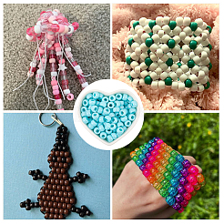 800 шт. окрашенные распылением пластиковые бусины&nbsp;KY-SP0001-56D