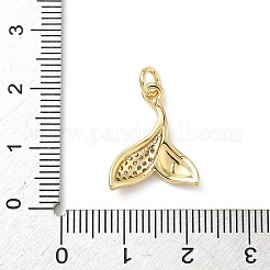 Латунные микро проложить кубического циркония подвески&nbsp;KK-D426-11G