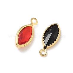 Кубический цирконий из латуни со стеклянными подвесками&nbsp;KK-Z136-31G